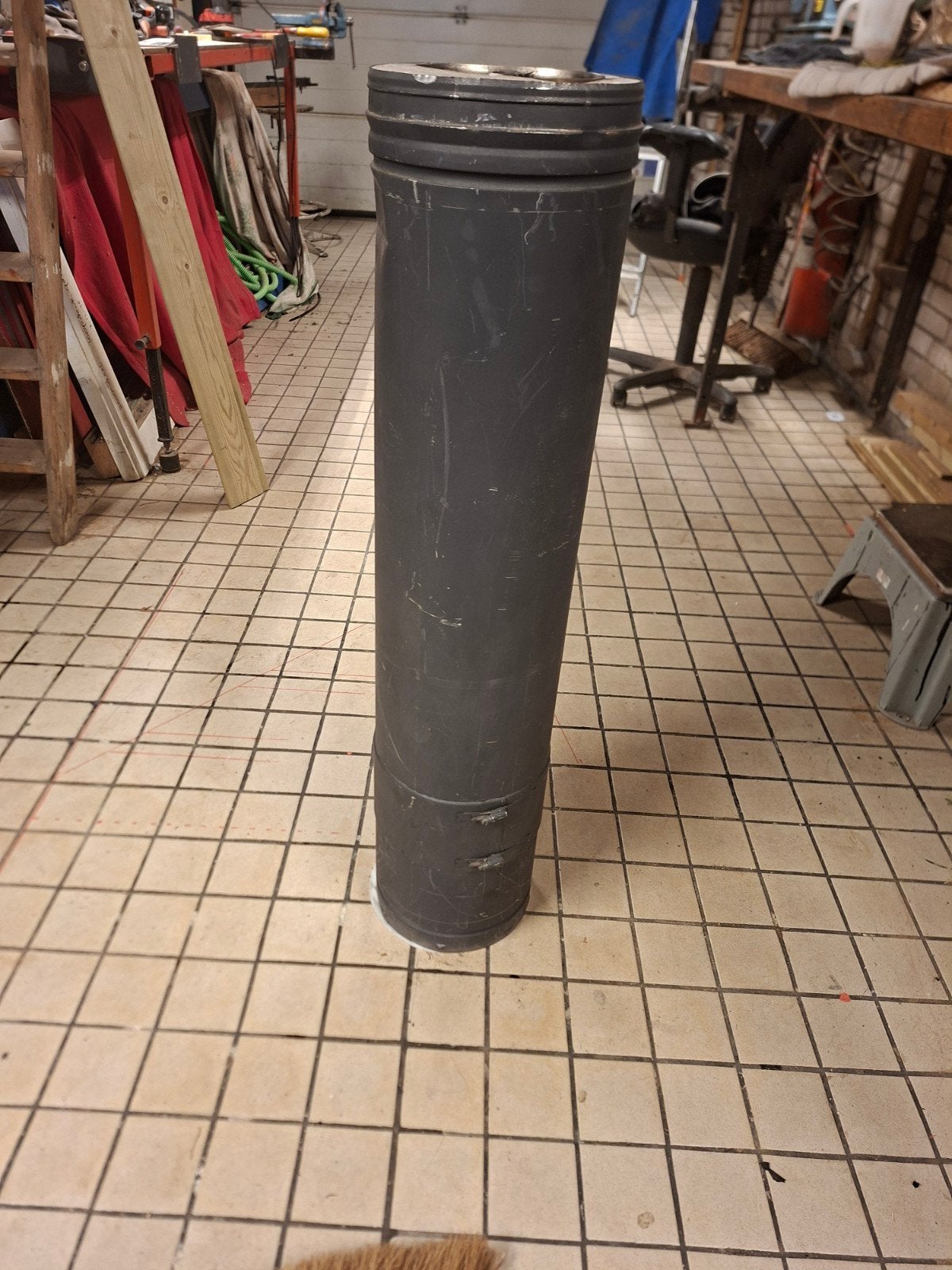 Dubbelwandig rookkanaal - Slechts 1 maand gebruikt, Ophalen, Zo goed als nieuw, Overige soorten