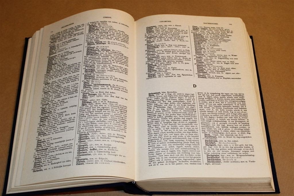 Middelnederlandsch Handwoordenboek — J. Verdam [1976], Ophalen of Verzenden, Gelezen, Van Dale, Nederlands