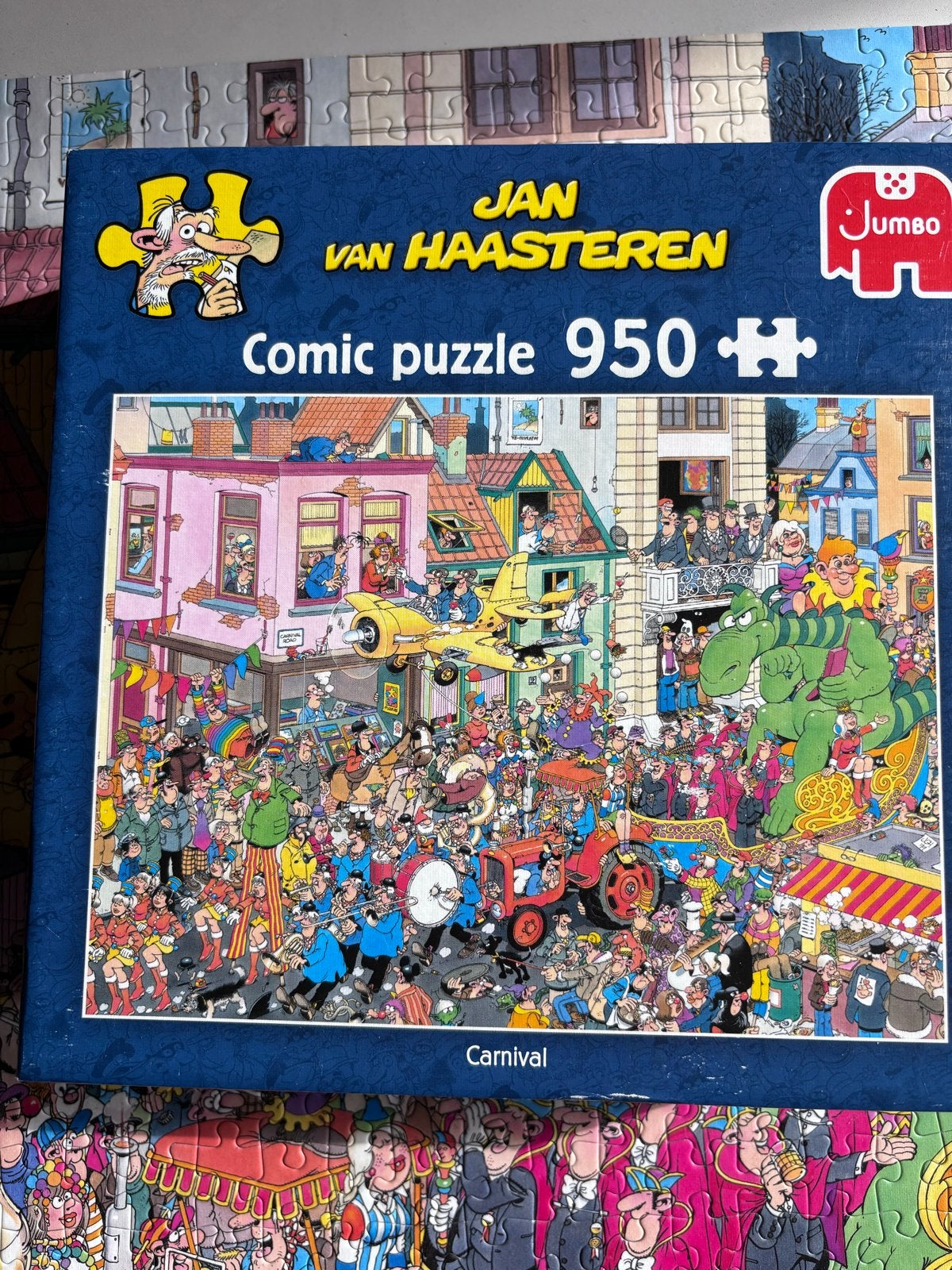Jan van Haasteren - Carnival - 950 stukjes, Ophalen of Verzenden, 500 t/m 1500 stukjes, Gebruikt, Legpuzzel