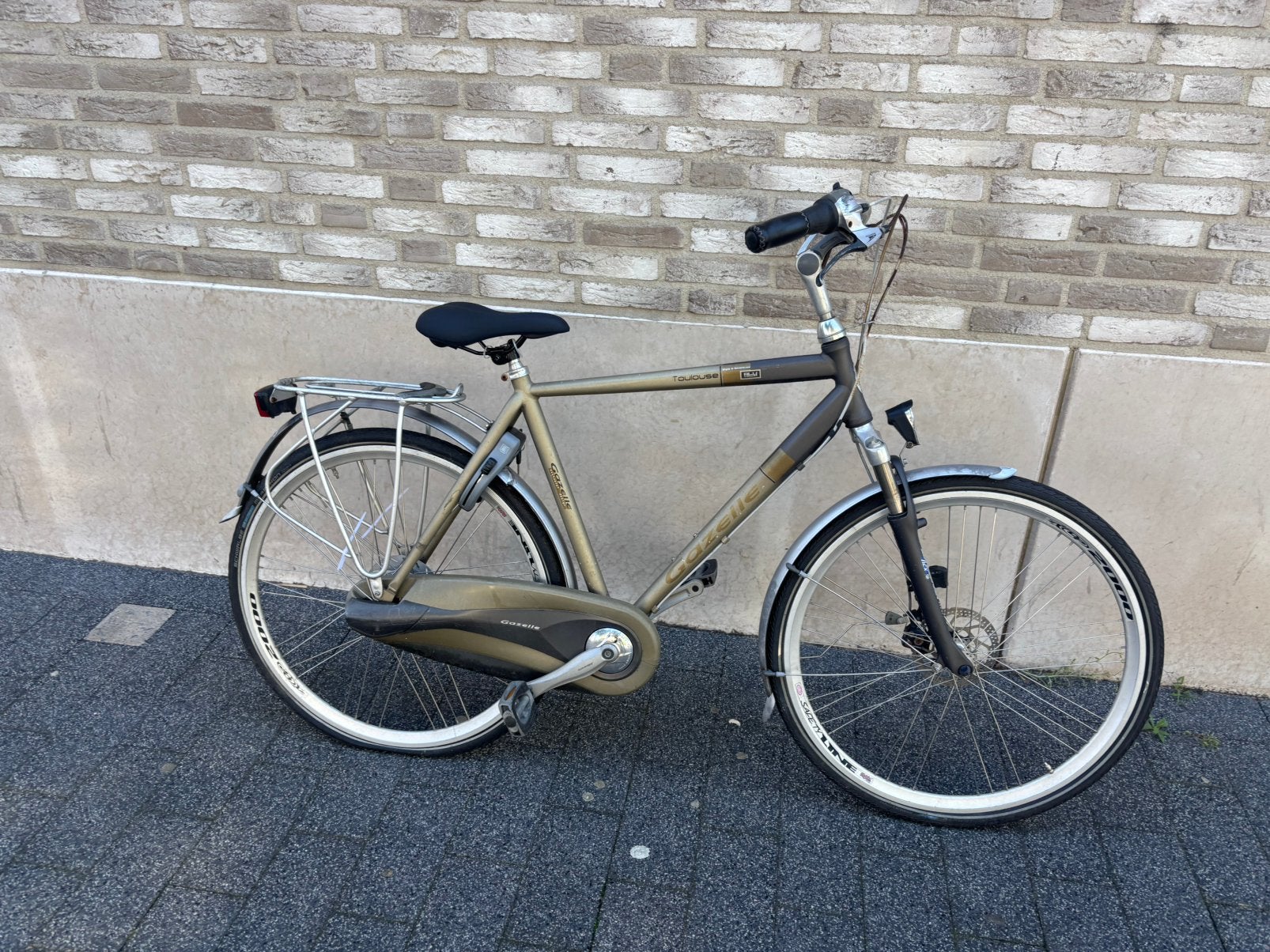 Gazelle Herenfiets toulouse, 53 tot 57 cm, Ophalen, Gebruikt, Gazelle