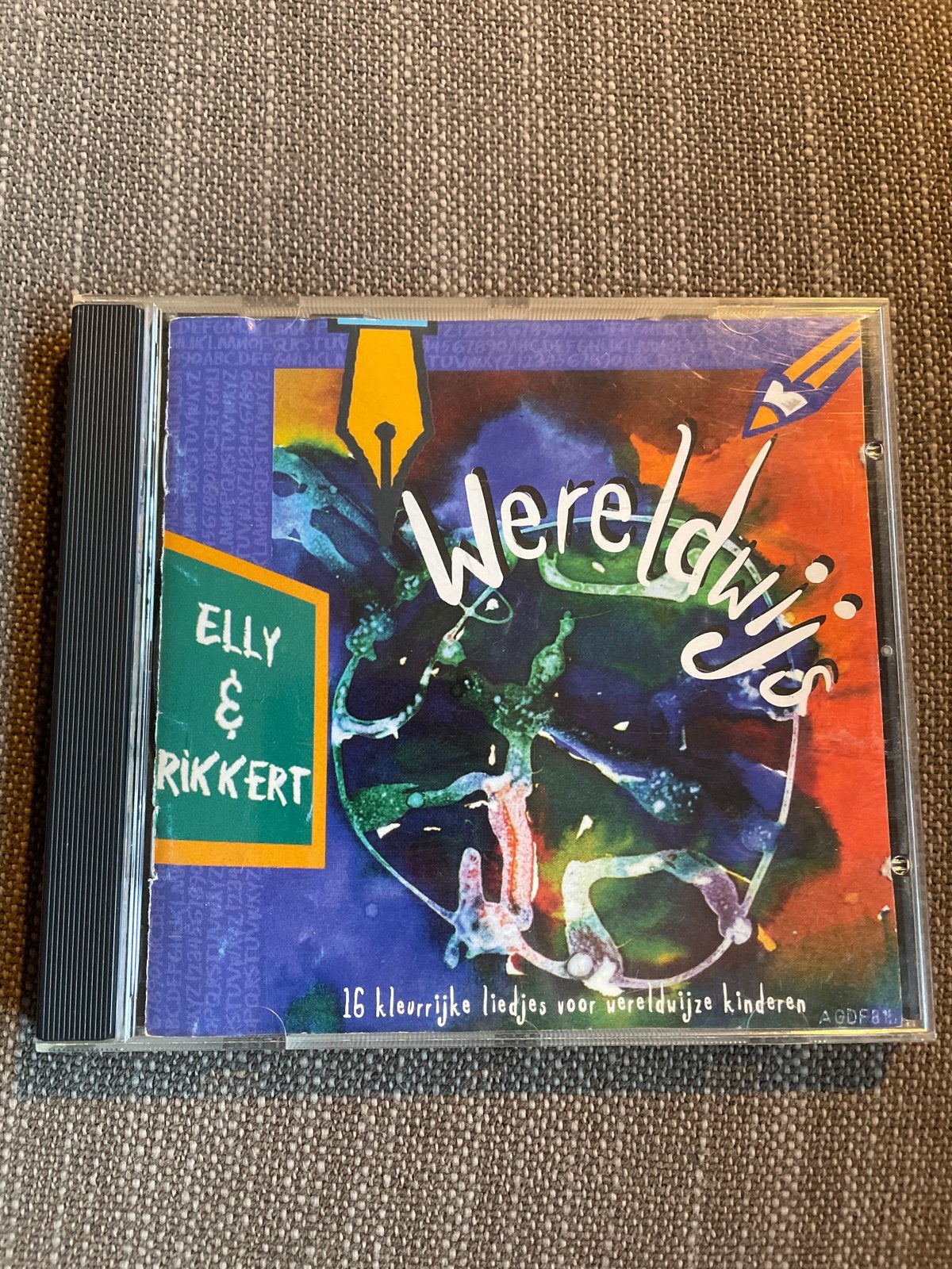 Elly & Rikkert - Wereldwijs cd, Cd's en Dvd's, Cd's | Kinderen en Jeugd, Ophalen of Verzenden, Gebruikt, Muziek