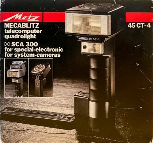 Metz Mecablitz 45 CT-4 (In originele doos), Ophalen of Verzenden, Refurbished, Metz, Kantelbaar