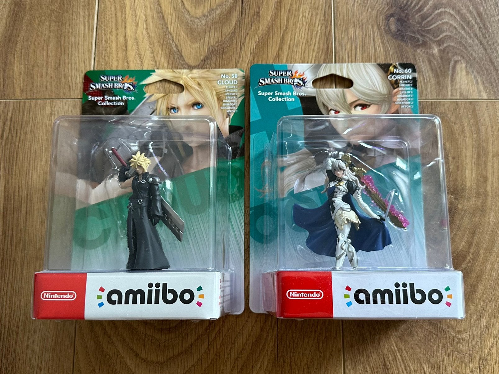 NIB amiibo - Cloud P2 + Corrin P2, Ophalen of Verzenden, Nieuw