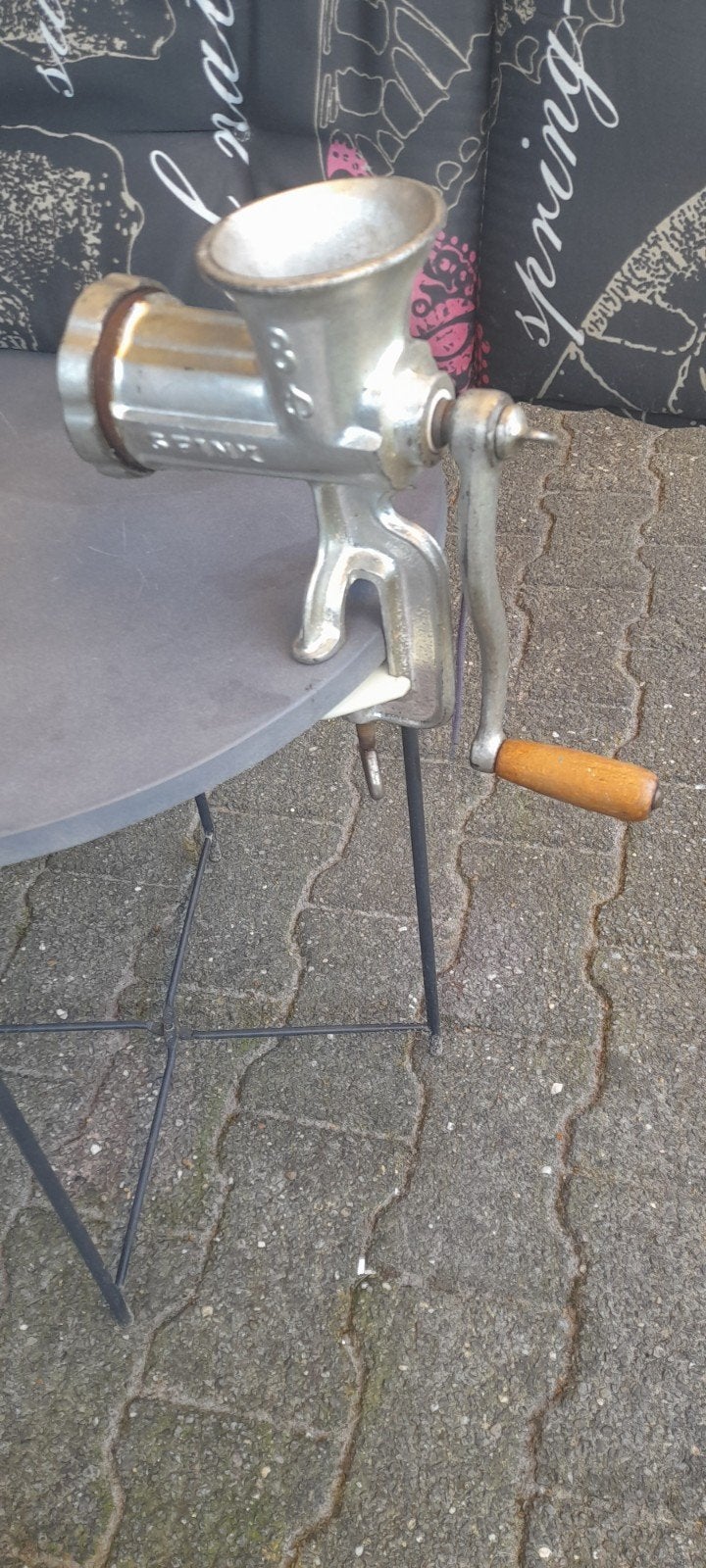 Vintage Sfinx Vleesmolen - Handbediend, Antiek en Kunst, Ophalen