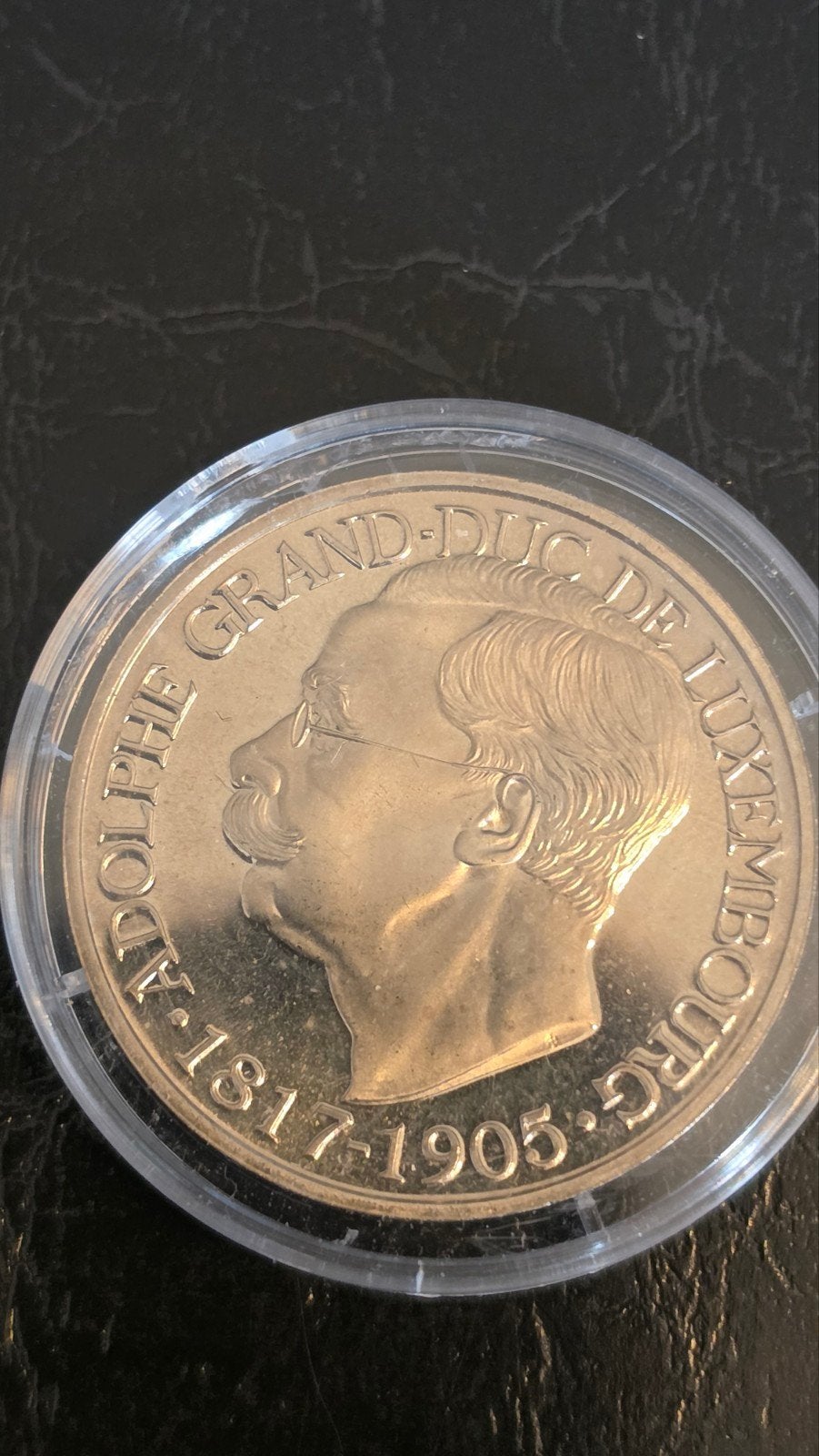 5 ECU munt Luxemburg Groothertog Adolphe 1997, Postzegels en Munten, Munten | Europa | Niet-Euromunten, Ophalen of Verzenden, Overige landen