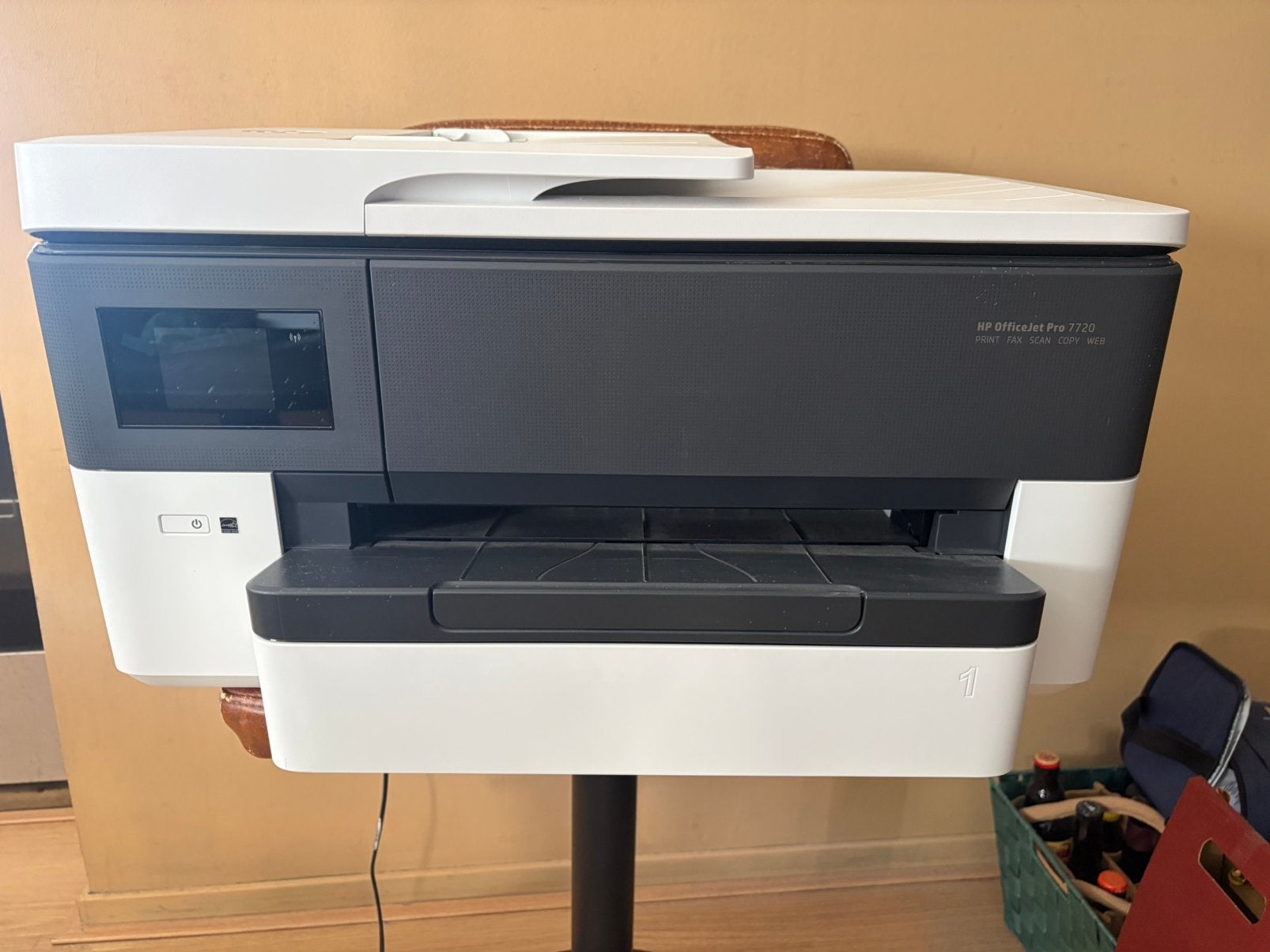 HP printer officejet pro 7720, Computers en Software, Printers, Ophalen, Zo goed als nieuw