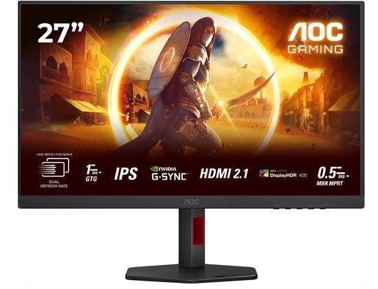 AOC G4 U27G4R 27" 4K Gaming Monitor 160-320Hz HDR400 USB-hub