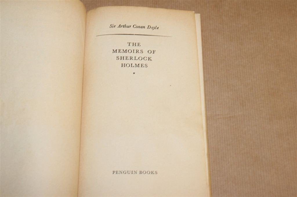 The Memoirs of Sherlock Holmes — Conan Doyle, Vintage Pengui, Ophalen of Verzenden, Gelezen