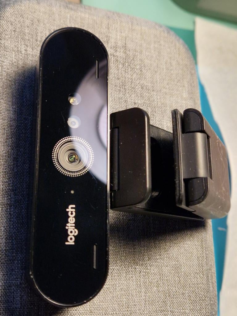 Logitech Brio 4k webcam, Computers en Software, Webcams, Ophalen, Gebruikt, Logitech, Fotofunctie