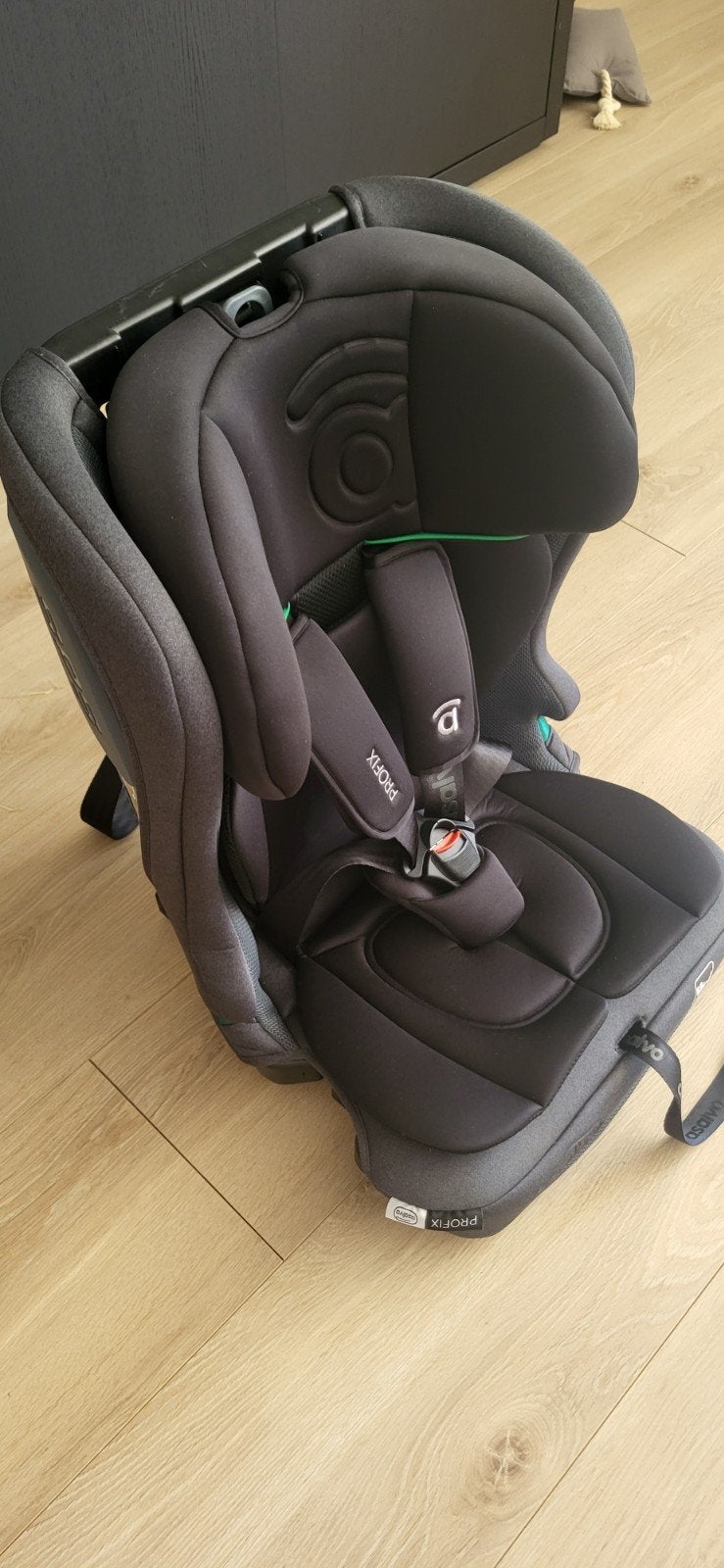 ZGAN Salvo Profix Autostoel 76-150 cm (i-Size), 15 t/m 36 kg, Verstelbare rugleuning, Zo goed als nieuw, Isofix