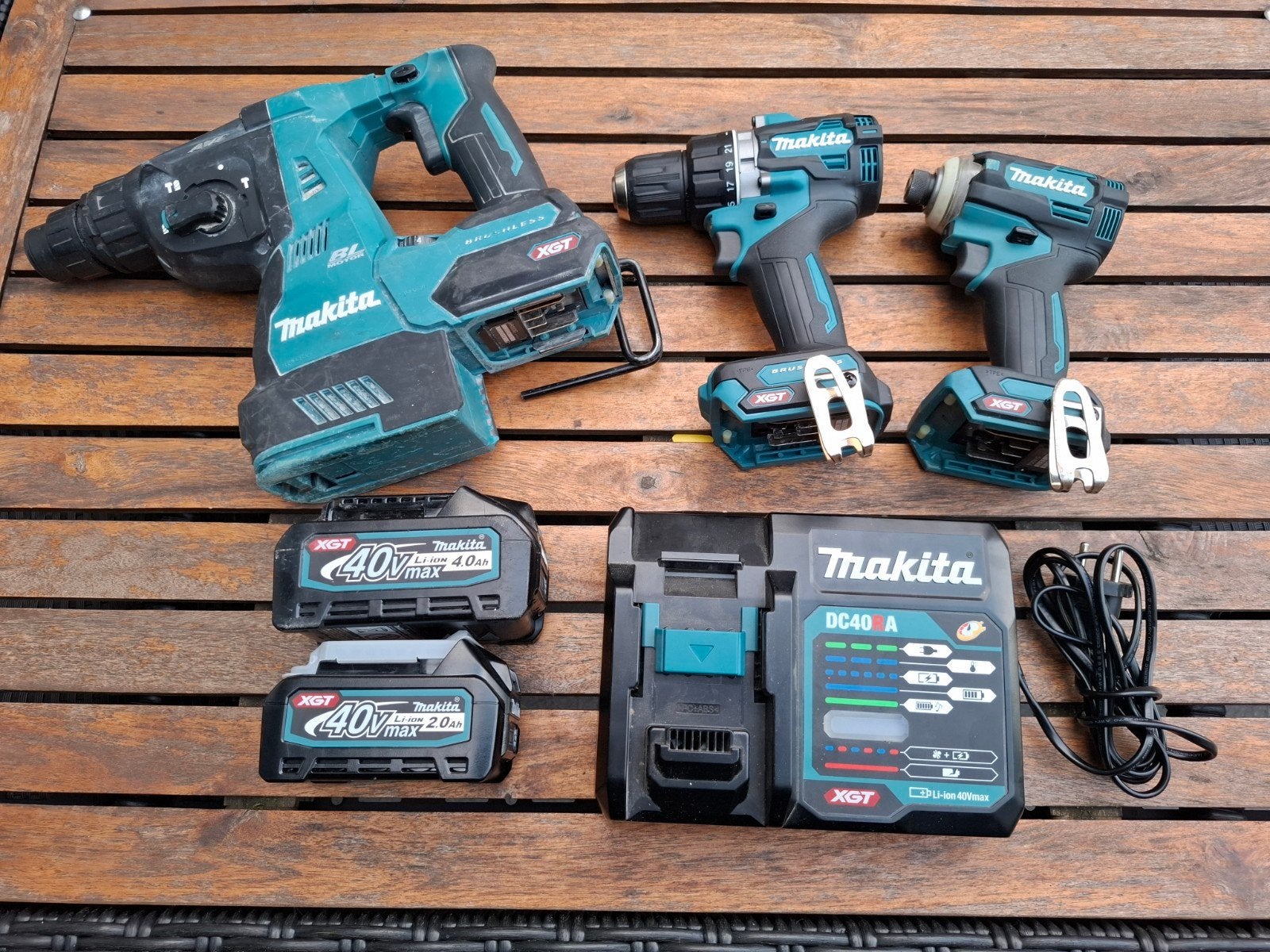 Makita 40v, Doe-het-zelf en Verbouw, Gereedschap | Boormachines, Ophalen, Boor- en Schroefmachine