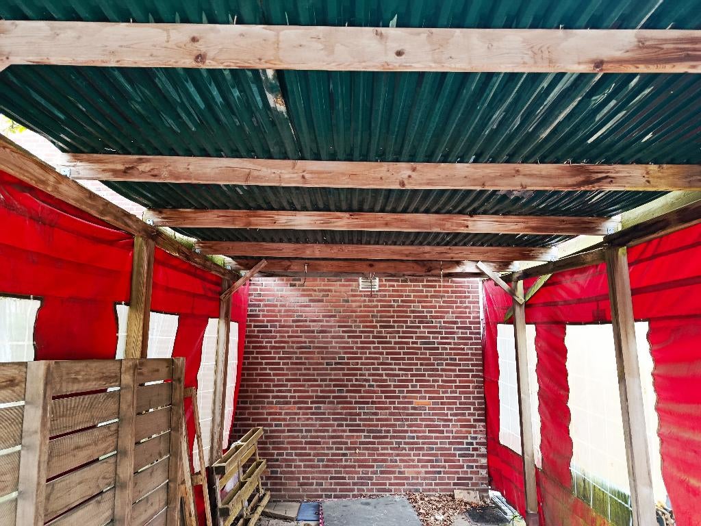 Te KOOP; Carport hout, 6x3 meter vrijstaand, Tuin en Terras, Overkappingen, Ophalen, Gebruikt, Carport