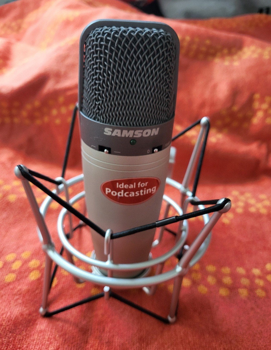 Samson C03U USB Multi-Pattern Condensator Microfoon, Ophalen of Verzenden, Zo goed als nieuw, Studiomicrofoon