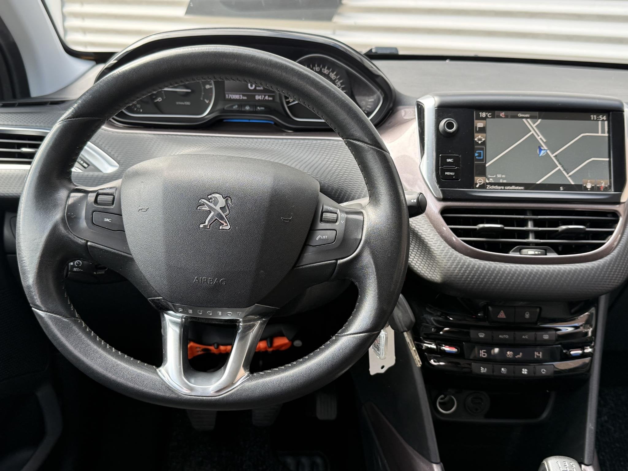 Peugeot 2008 1.2 PureTech Active 1e Eigenaar|Clima|Cruise|Tr, Auto's, Voorwielaandrijving, Euro 5, Stof, 1199 cc
