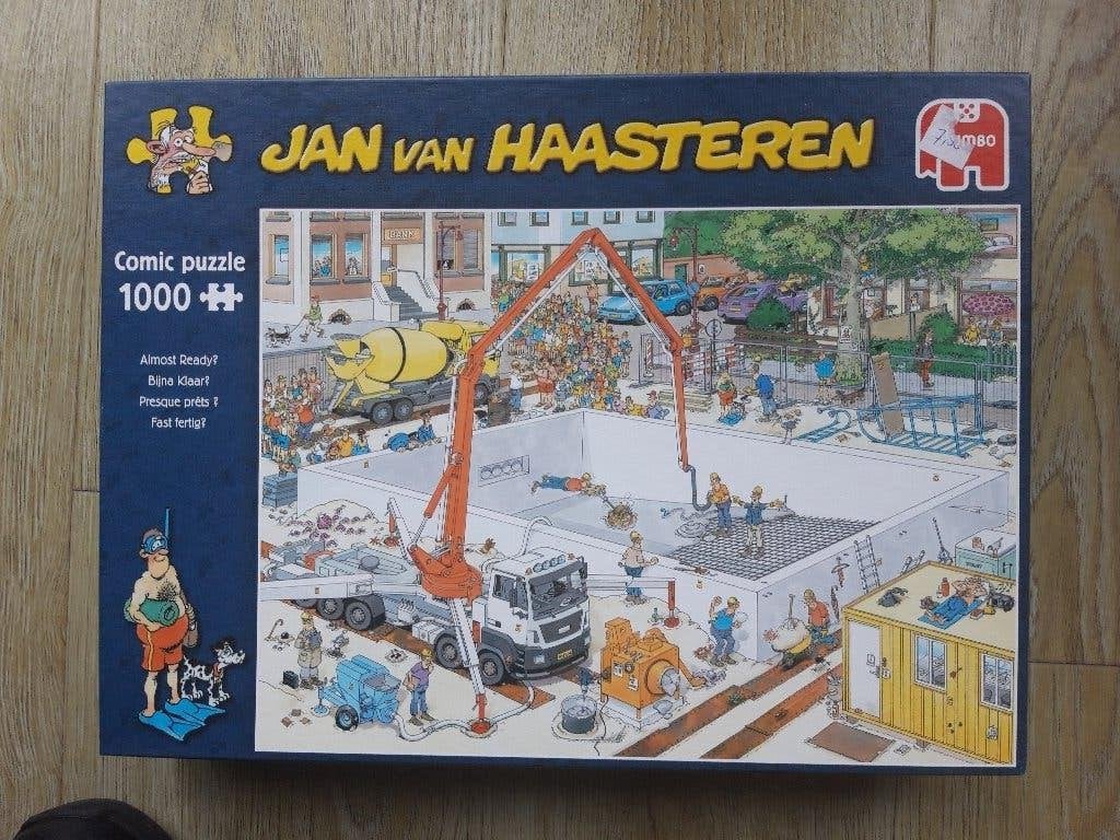 legpuzzels J.v.H 1000st, Ophalen of Verzenden, 500 t/m 1500 stukjes, Zo goed als nieuw