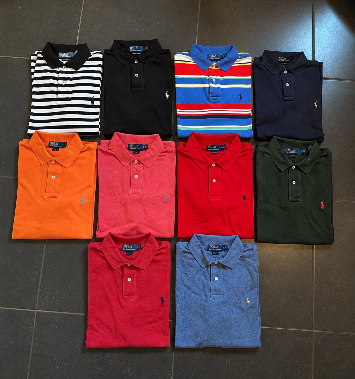 10x Ralph Lauren Polo | 100% Authentiek | Partij of Los, Ophalen of Verzenden, Zo goed als nieuw, Overige maten
