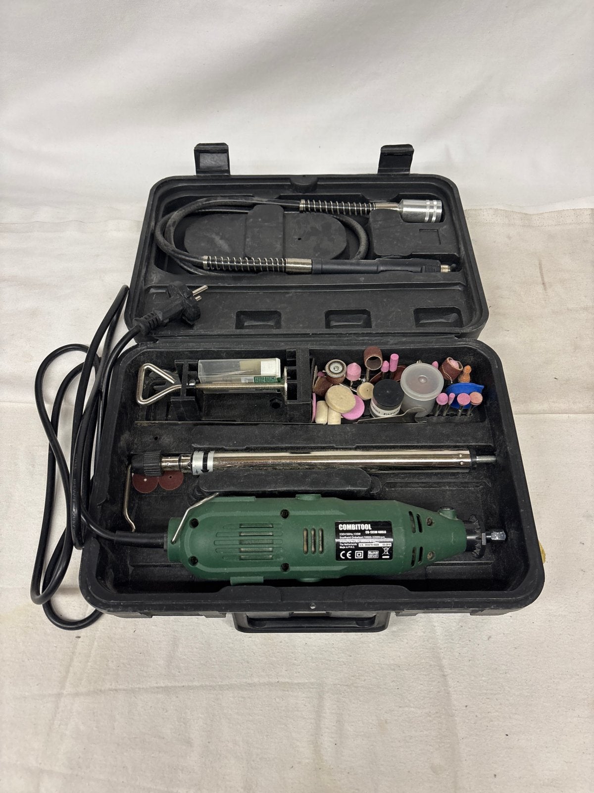 Combitool Multitool Set met Accessoires en Flexibele As, Ophalen of Verzenden, Gebruikt, Multitool, Overige merken