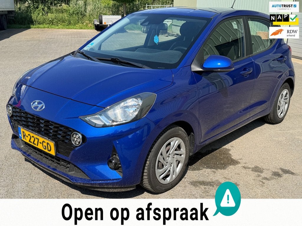 Hyundai I10 1.0 Comfort 5-zits Airco | Apple CarPlay | Led |, Auto's, Hyundai, Voorwielaandrijving, Gebruikt, Blauw, Origineel Nederlands