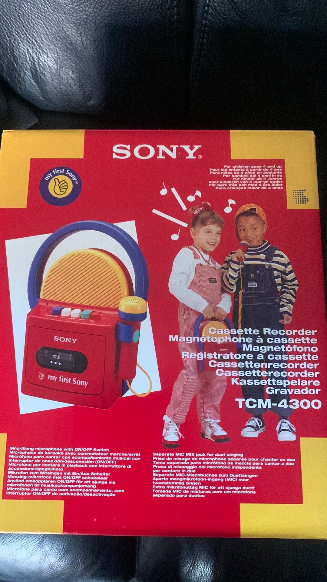 Sony cassetterecorder, Ophalen of Verzenden, Nieuw, Jongen of Meisje