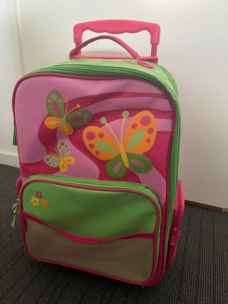 Kinder trolley koffer Stephen Joseph, Ophalen, Hard kunststof, Minder dan 50 cm, Zo goed als nieuw
