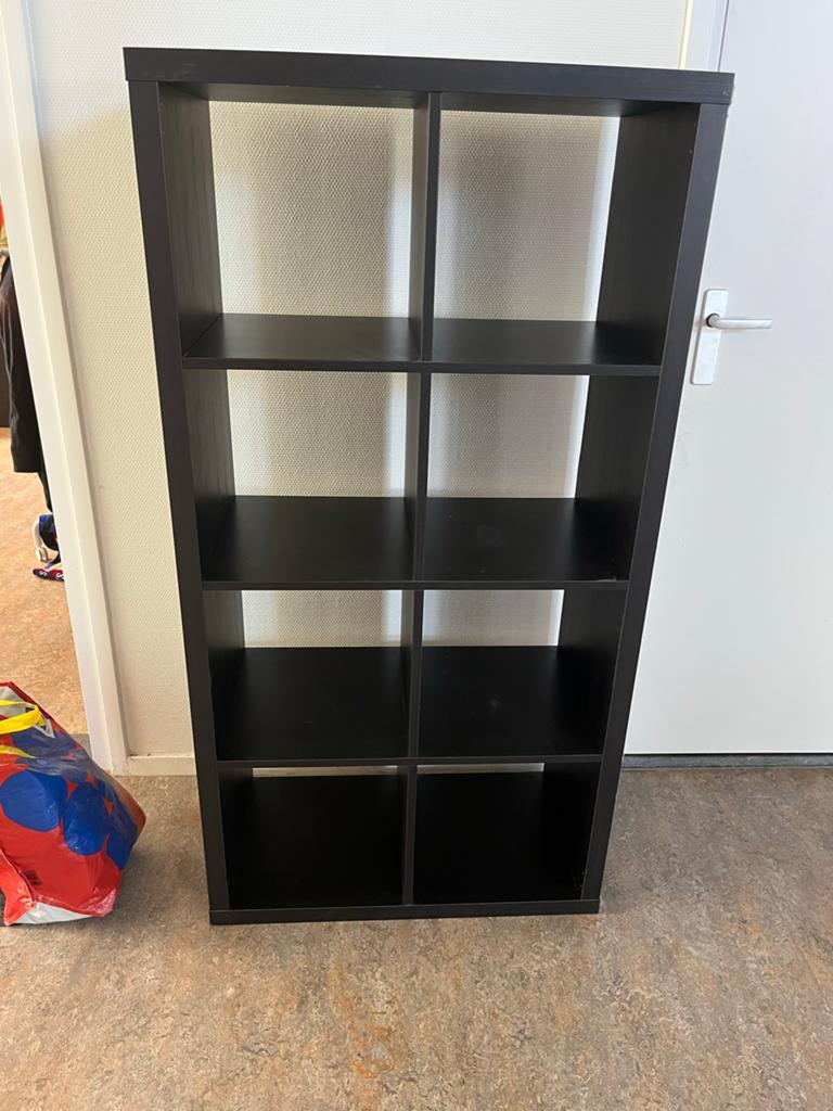 IKEA kast met 8 vakken - Gebruikt, nog goed bruikbaar, Ophalen, Met plank(en), Gebruikt, 50 tot 100 cm