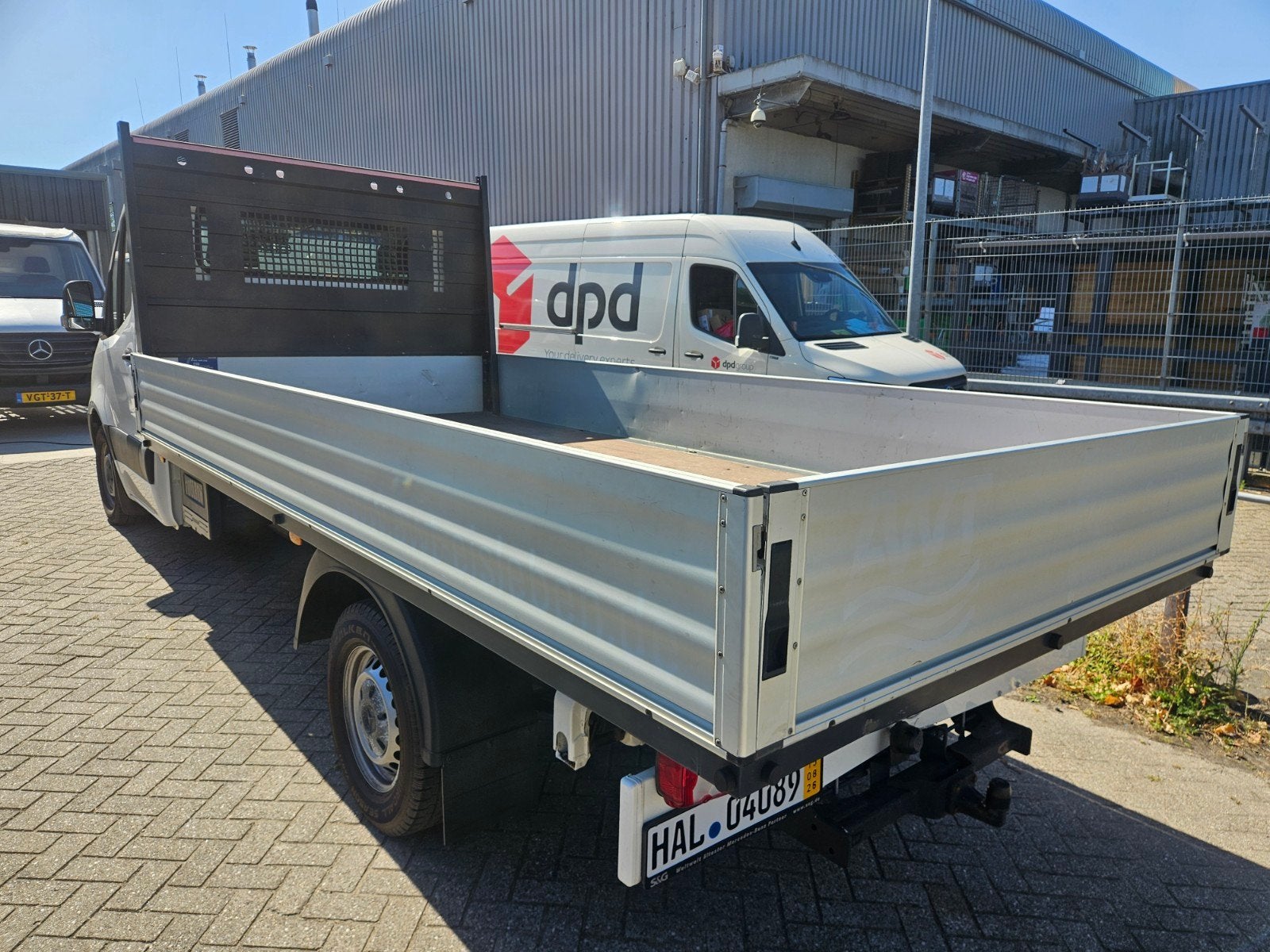 Open laadbak sprinter pick-up bak zij schotten, Ophalen of Verzenden, Gebruikt