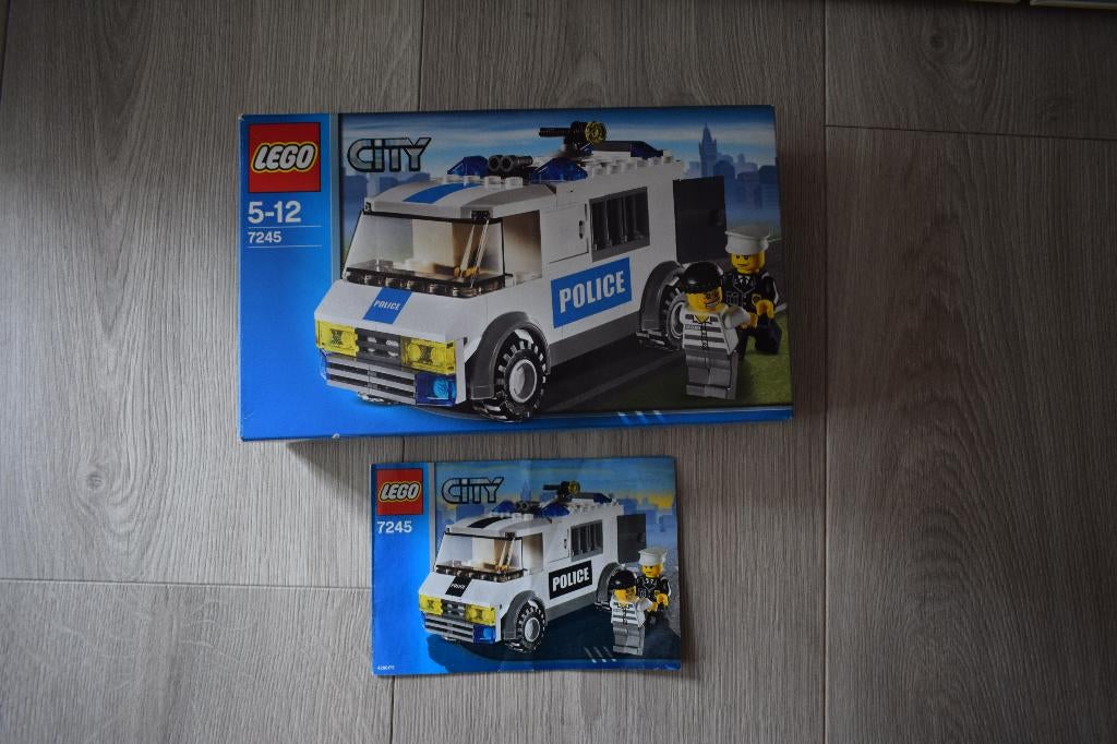 Lego 7245 City gevangentransport, Kinderen en Baby's, Speelgoed | Duplo en Lego, Gebruikt, Lego, Ophalen of Verzenden, Compleet