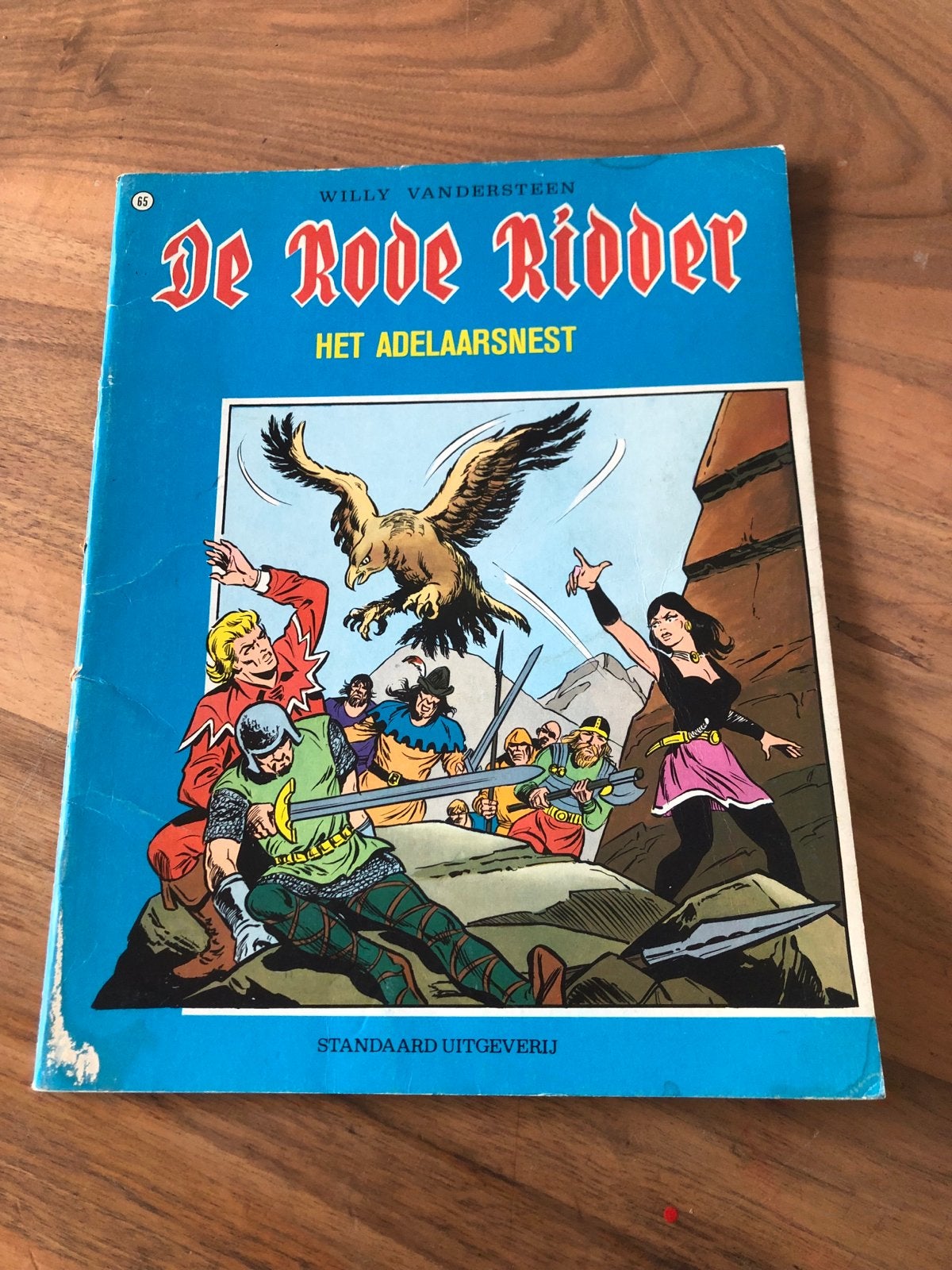 De Rode Ridder - Het Adelaarsnest (nr. 45), Eén stripboek, Ophalen of Verzenden, Gelezen