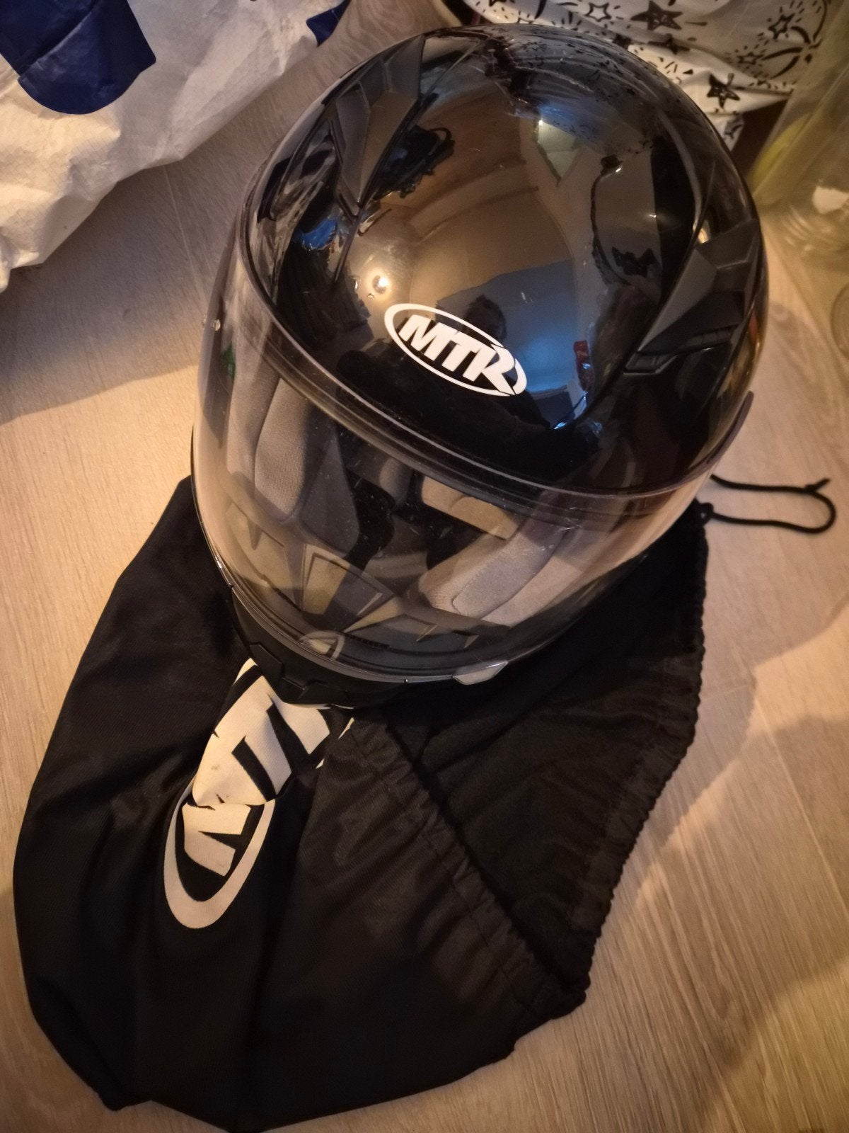 MTR Integraalhelm - Zwart maat 51-52, Ophalen, Tweedehands, Integraalhelm, Overige merken