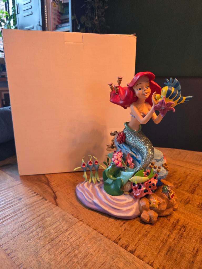 Disney Ariel 'The Little Mermaid' Medium Big Fig Statue, Ophalen of Verzenden, Nieuw, Beeldje of Figuurtje