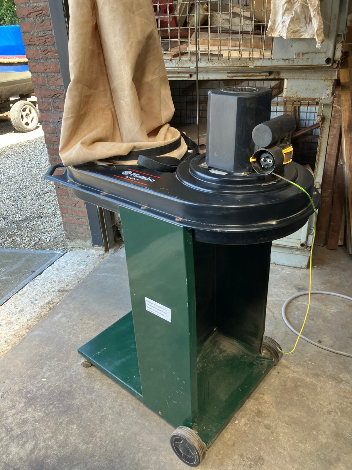 Metabo mot stof afzuiger stofafzuiger, Doe-het-zelf en Verbouw, Ophalen, Zo goed als nieuw, Afzuiger