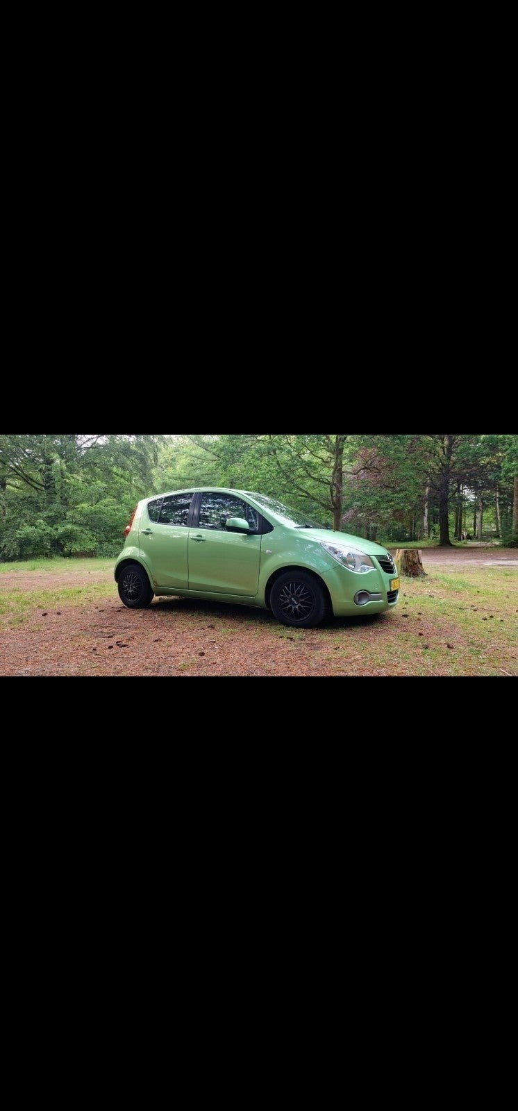 opel agila 2009, Auto's, Voorwielaandrijving, Stof, Zwart, Handgeschakeld