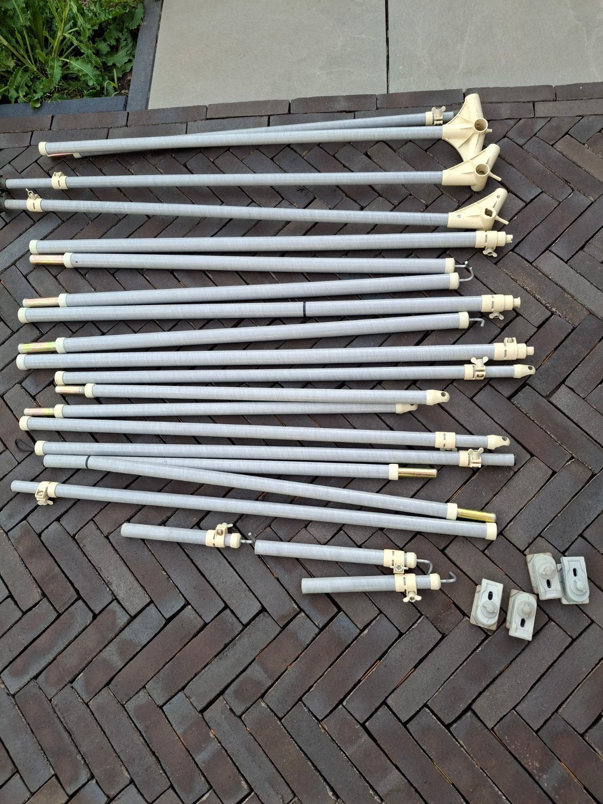 Glasfiber tentstokken set isabella met voortent g16 900, Ophalen