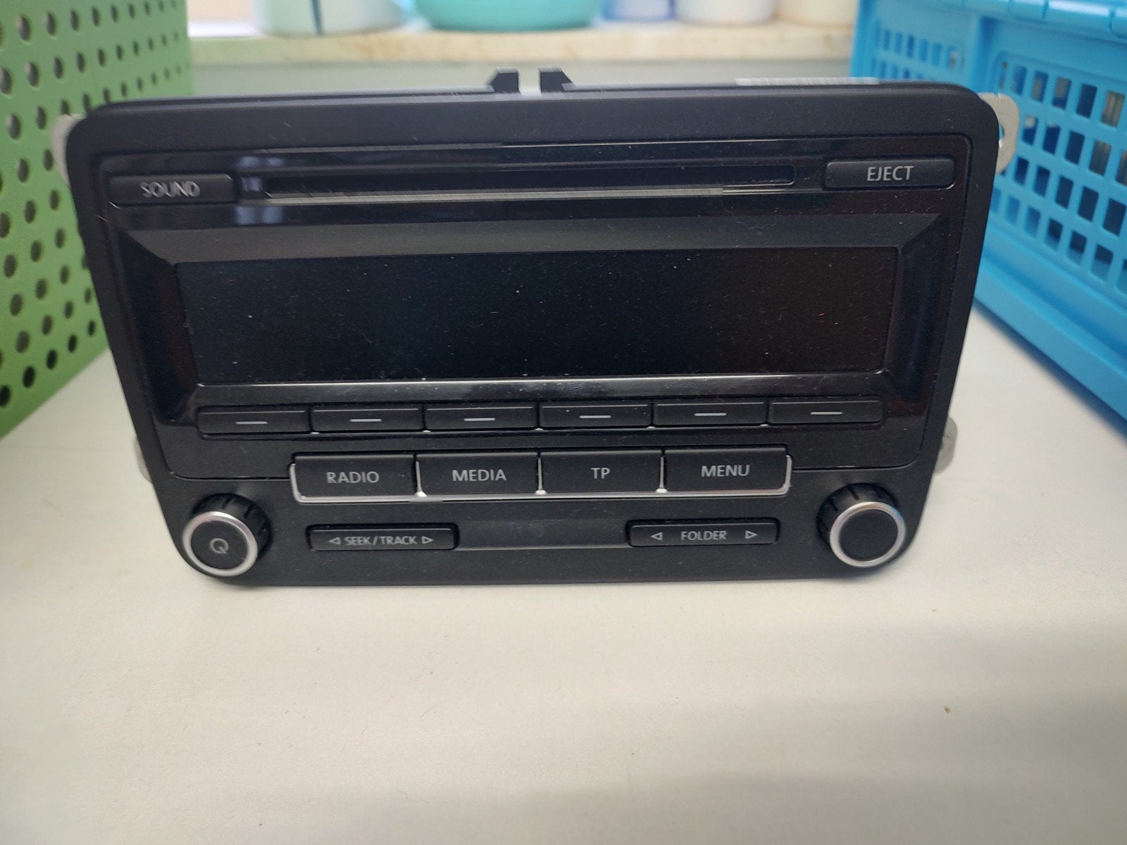 radio cd speler RCD310 Volkswagen Polo, Ophalen of Verzenden, Gebruikt
