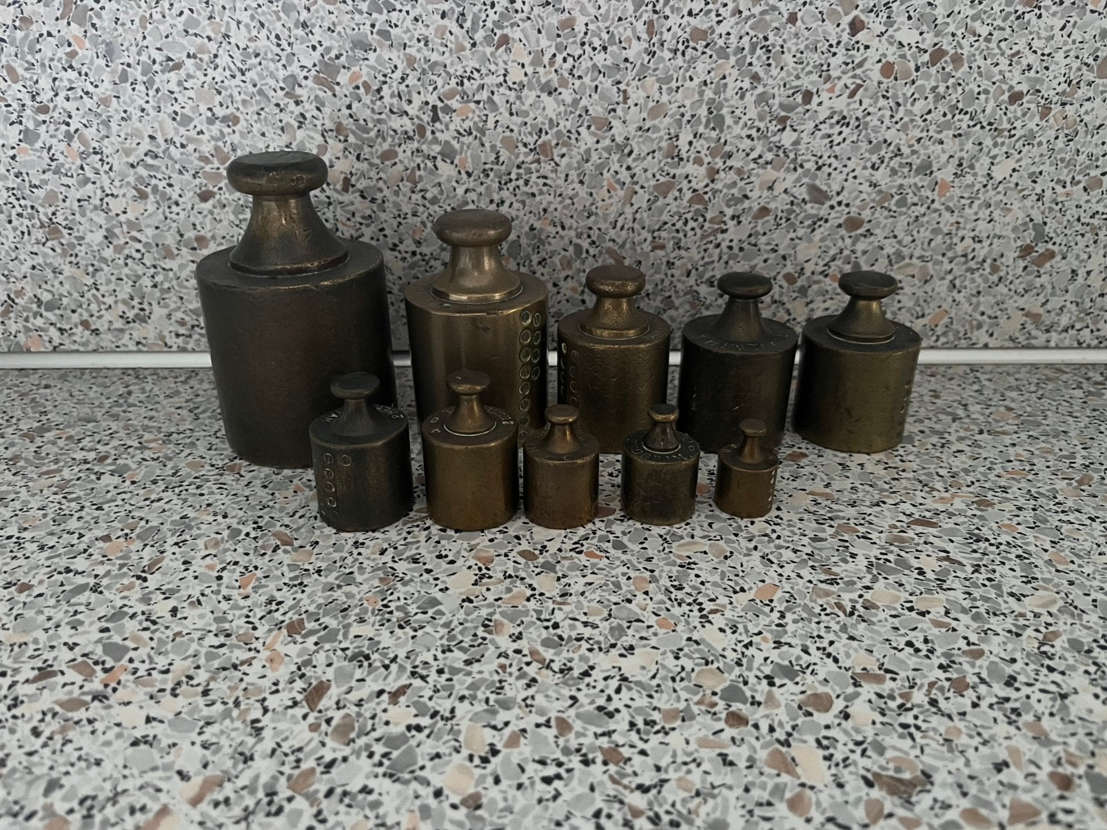 Set Antieke gewichten, Antiek en Kunst, Ophalen