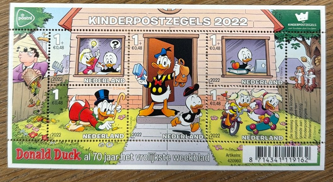Postzegels pf. Kinderpostzegels 2022, Postzegels en Munten, Ophalen of Verzenden, Na 1940, Postfris