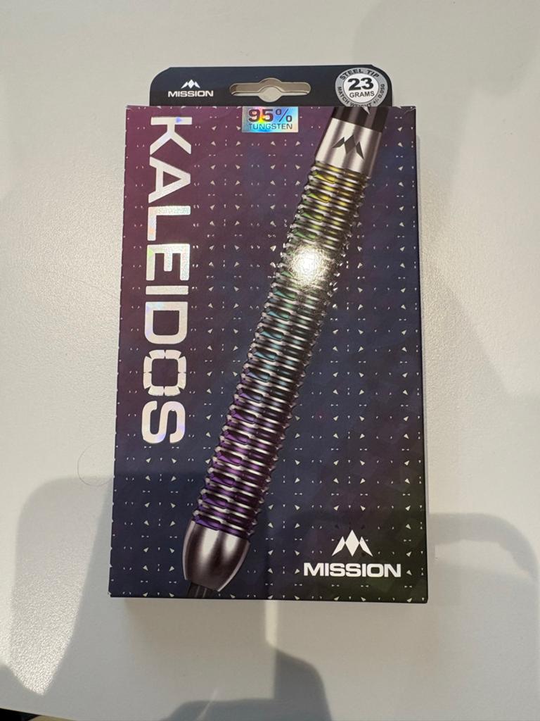 Mission Darts Kaleidos 95% Tungsten 23g Steeltip Darts, Ophalen of Verzenden, Nieuw, Pijlen