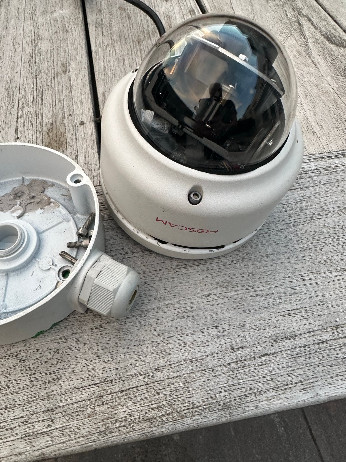 Foscam bewakingscamera met montagebeugel, Audio, Tv en Foto, Ophalen, Gebruikt, Buitencamera