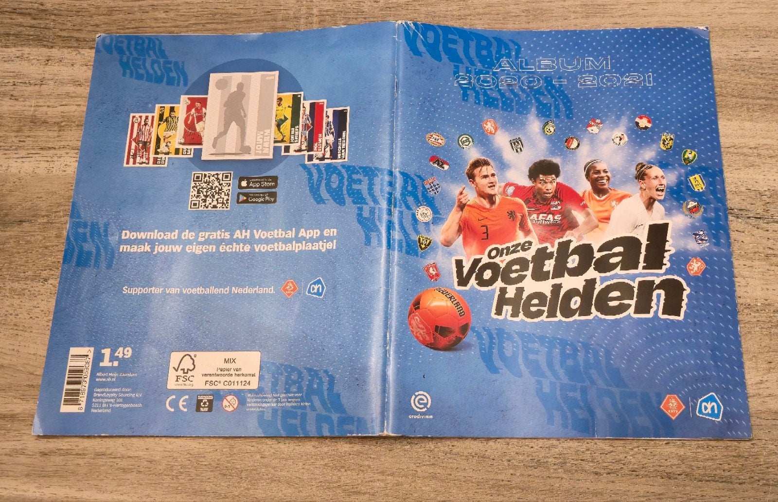 Dit is een Voetbal Helden stickerboek., Ophalen of Verzenden
