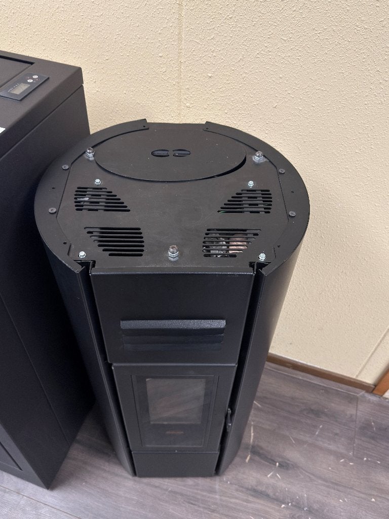 Eva Calor Heidi 5kw pelletkachel - zo goed als nieuw, Ophalen, Nieuw, Pelletkachel, Vrijstaand