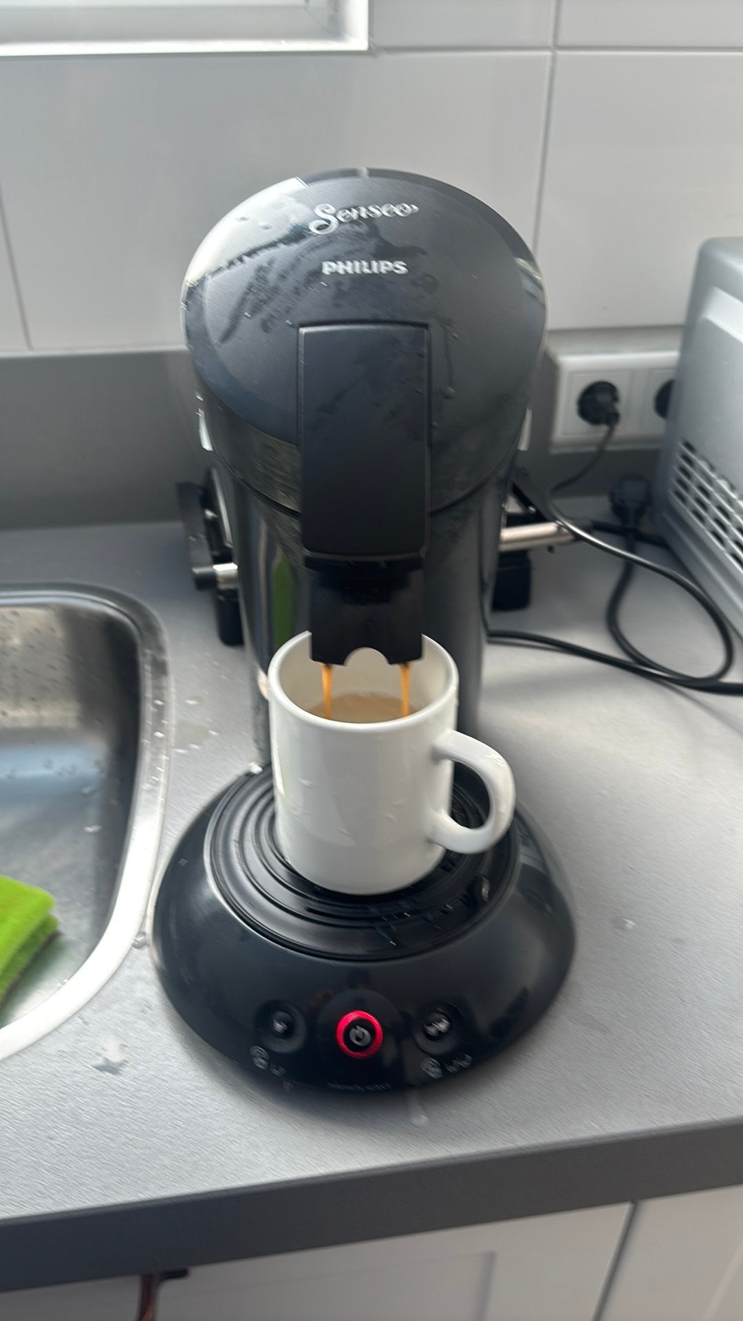 Senseo philips, Witgoed en Apparatuur, Koffiezetapparaten, Koffiepads en cups, Koffiemachine, Ophalen of Verzenden, Zo goed als nieuw