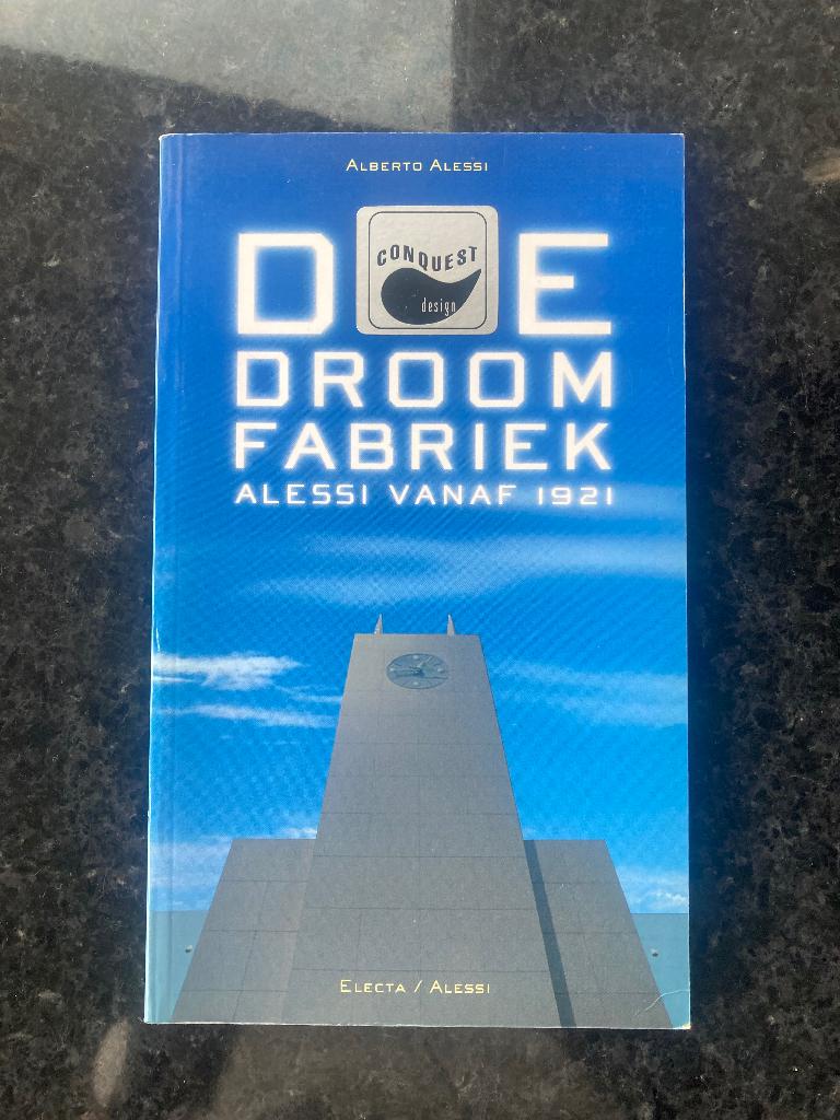 Boek alessi droomfabriek, Ophalen of Verzenden, Gelezen, Overige onderwerpen