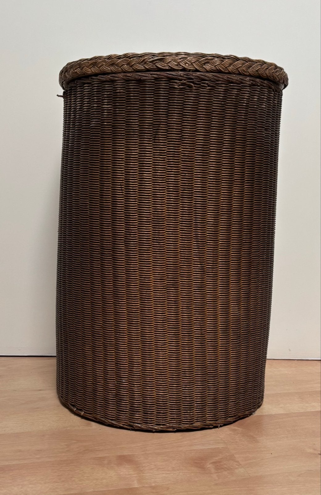 Vintage Lloyd Loom wasmand - W. Lusty & Sons Ltd, Ophalen