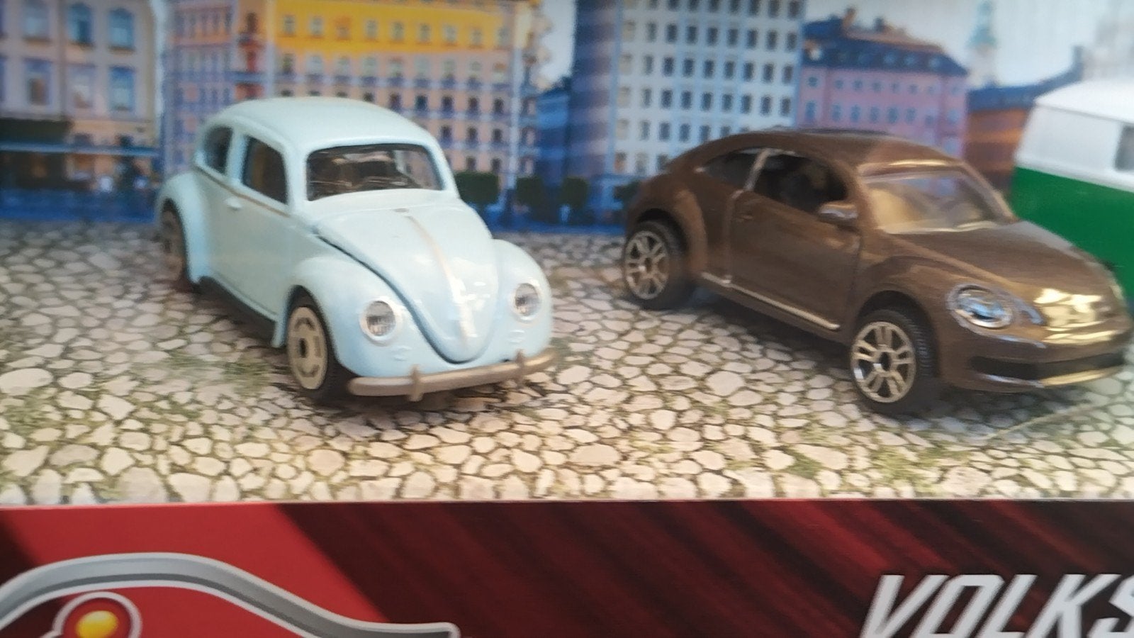 Majorette 4 pack Volkswagen VW T1 kever Pol, Auto, Verzenden, ., Nieuw