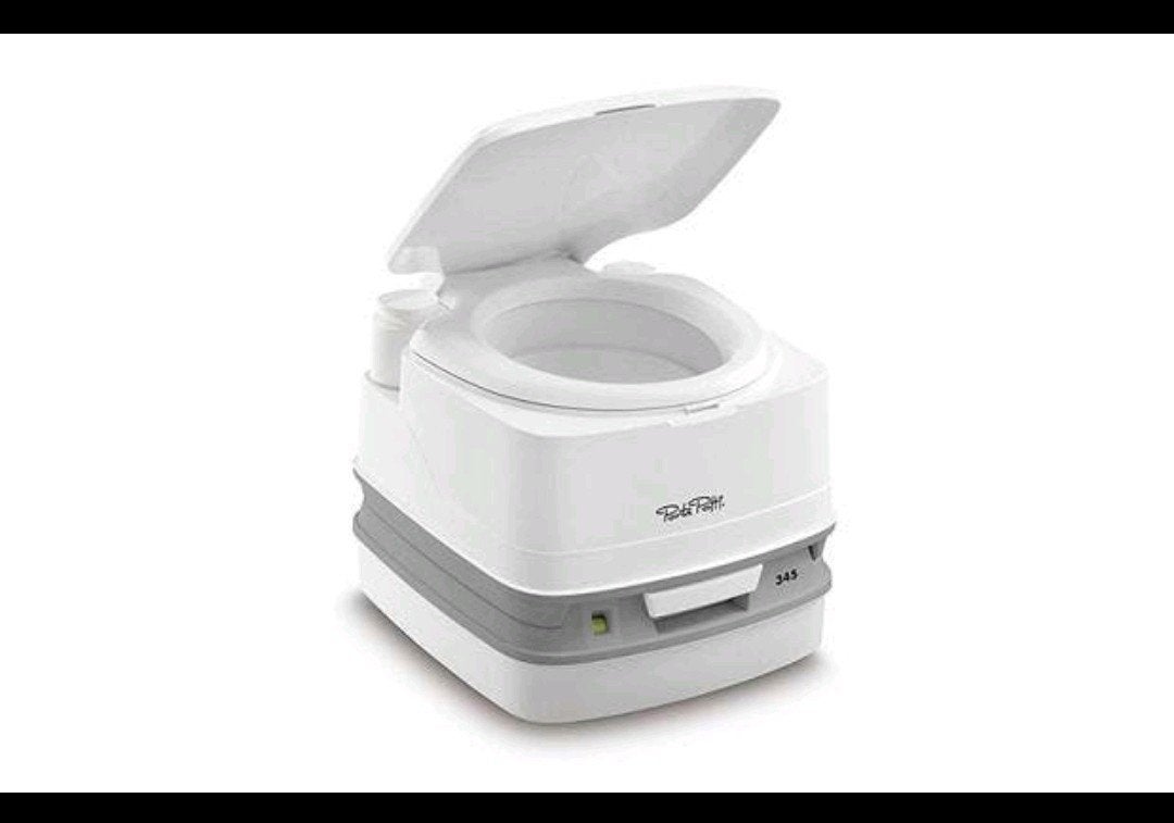 Thetford Porta Potti XG draagbaar toilet + vloeistof, Ophalen of Verzenden, Zo goed als nieuw