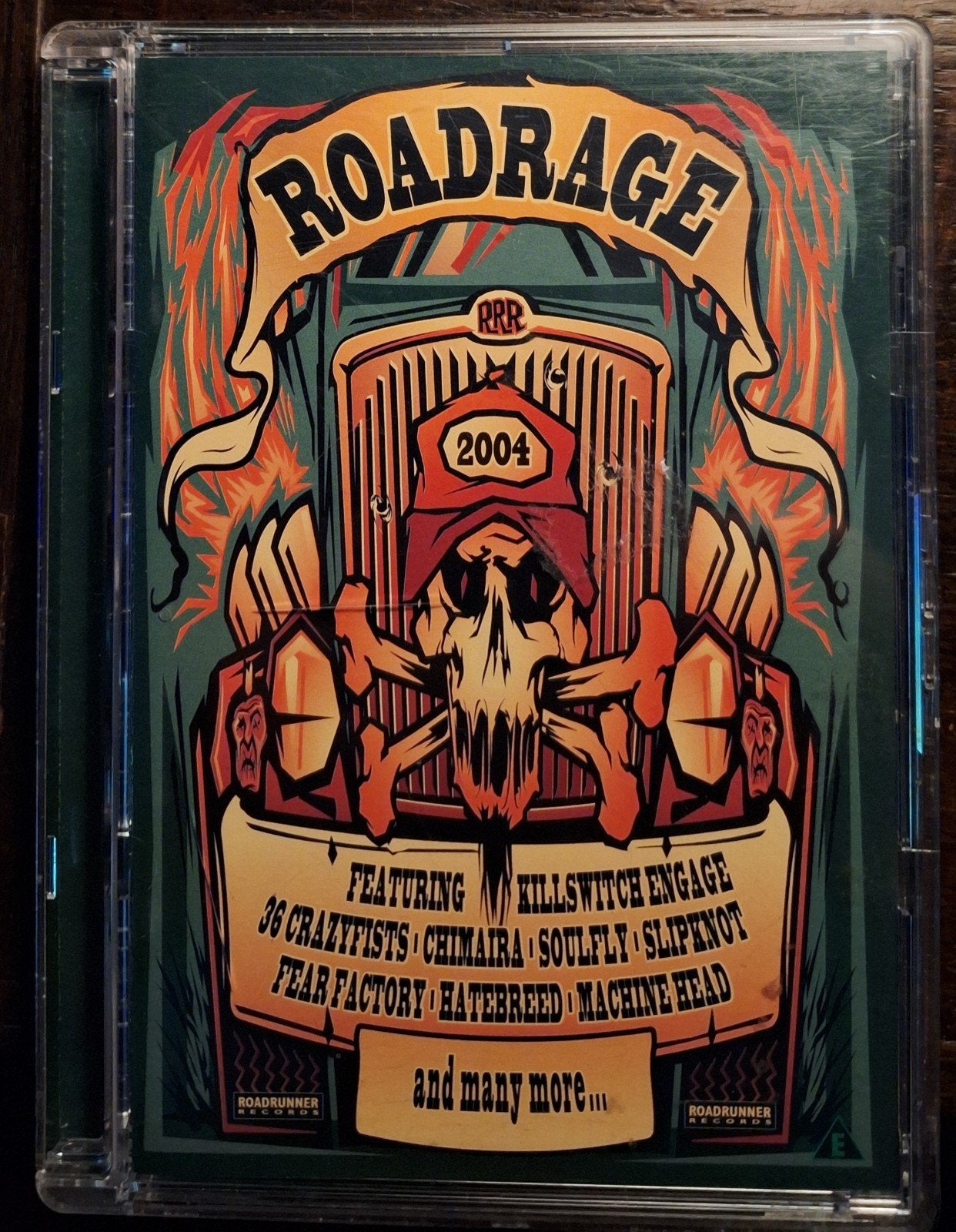 Roadrage 2004 - Diverse artiesten Hardrock/Metal (DVD), Cd's en Dvd's, Hardrock, Ophalen of Verzenden, Zo goed als nieuw, Verzamelalbum