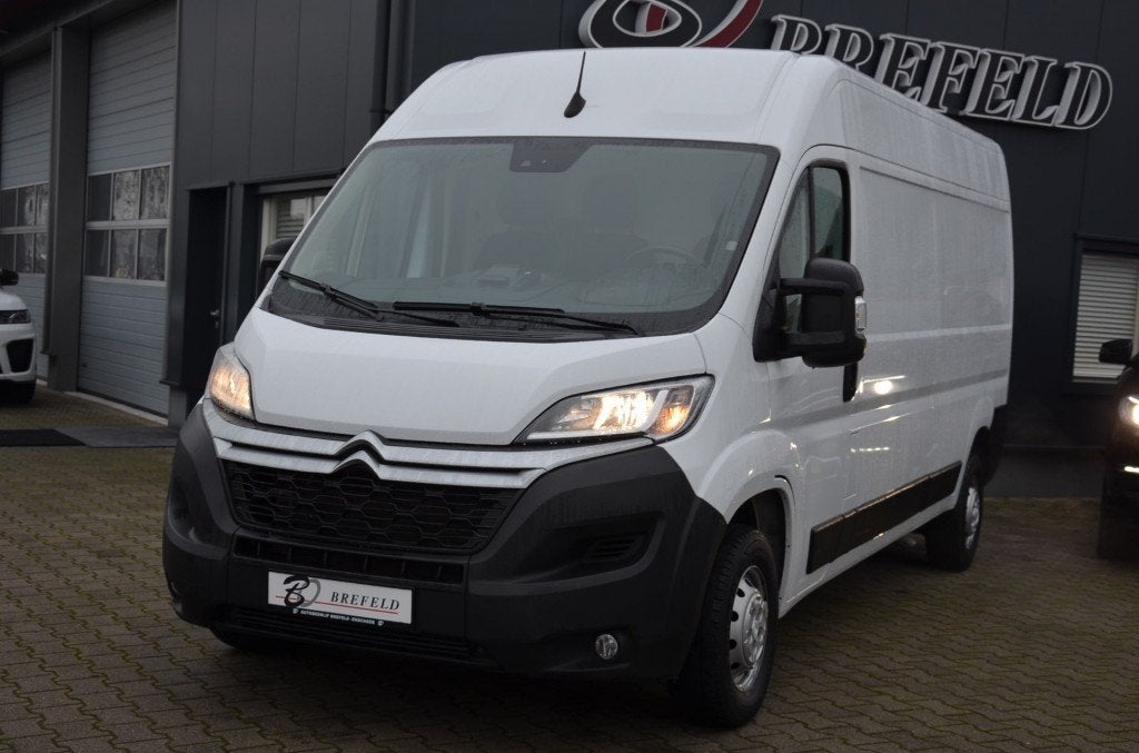 Citroen JUMPER 2.2 Blue HDI  165PK  3500 L3H2 Airco ***BPM V, Auto's, Voorwielaandrijving, 4 cilinders, Citroën, Wit