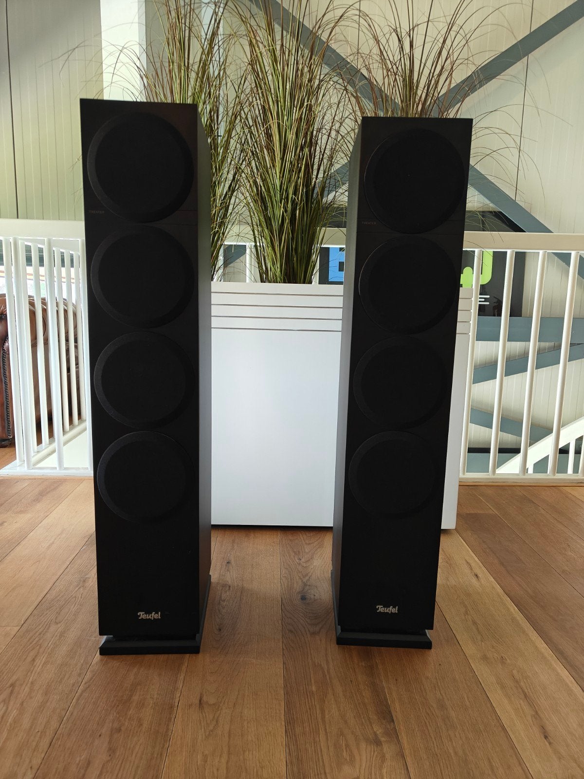 Teufel T500 F16 Vloerstaande Luidsprekers - Goede Staat, Vloerstaande luidspreker, Gebruikt, Geschikt voor surround/home cinema