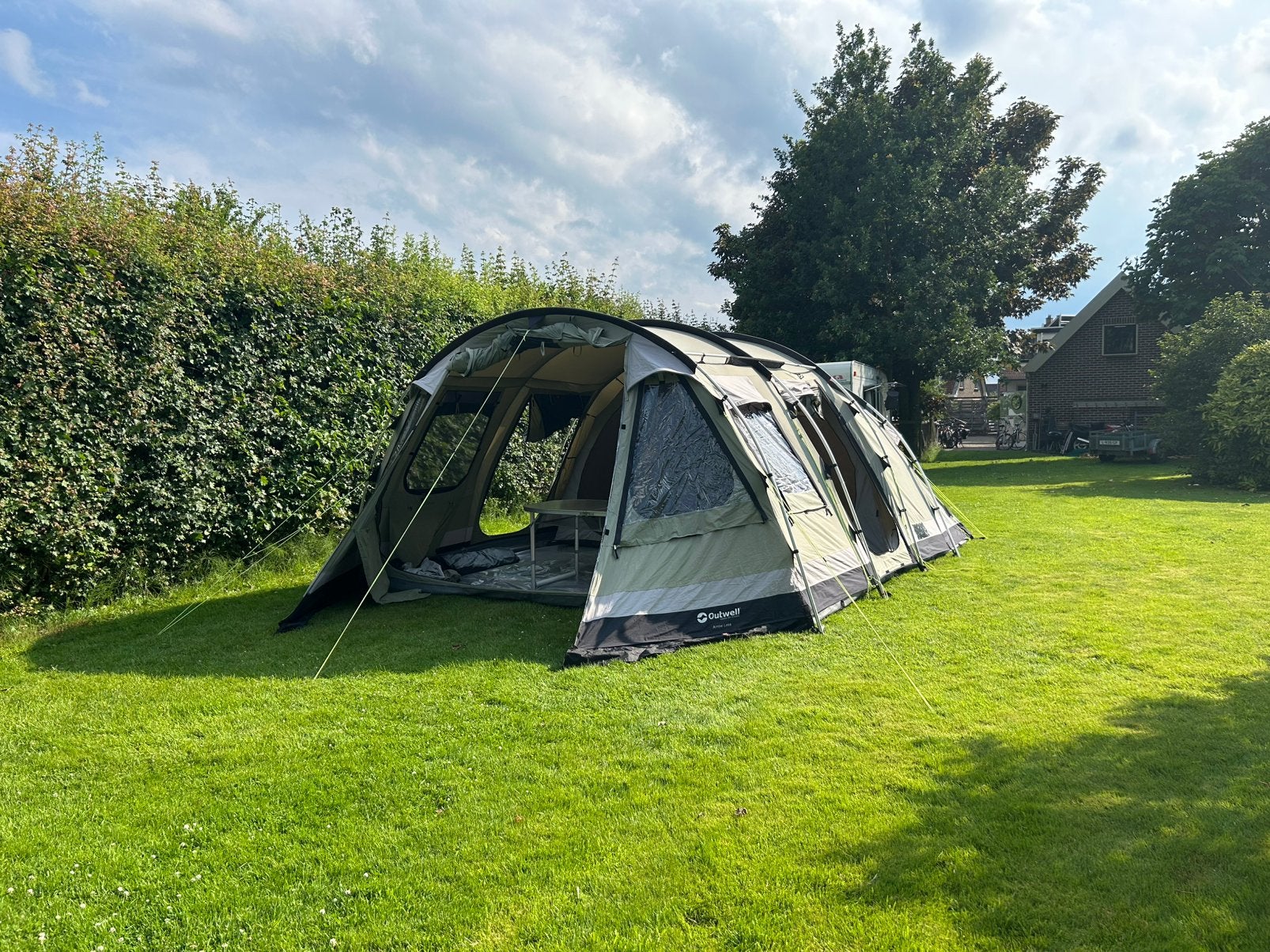 outwell arrow lake 6 persoons tunneltent, Ophalen, Zo goed als nieuw, Tot en met 6