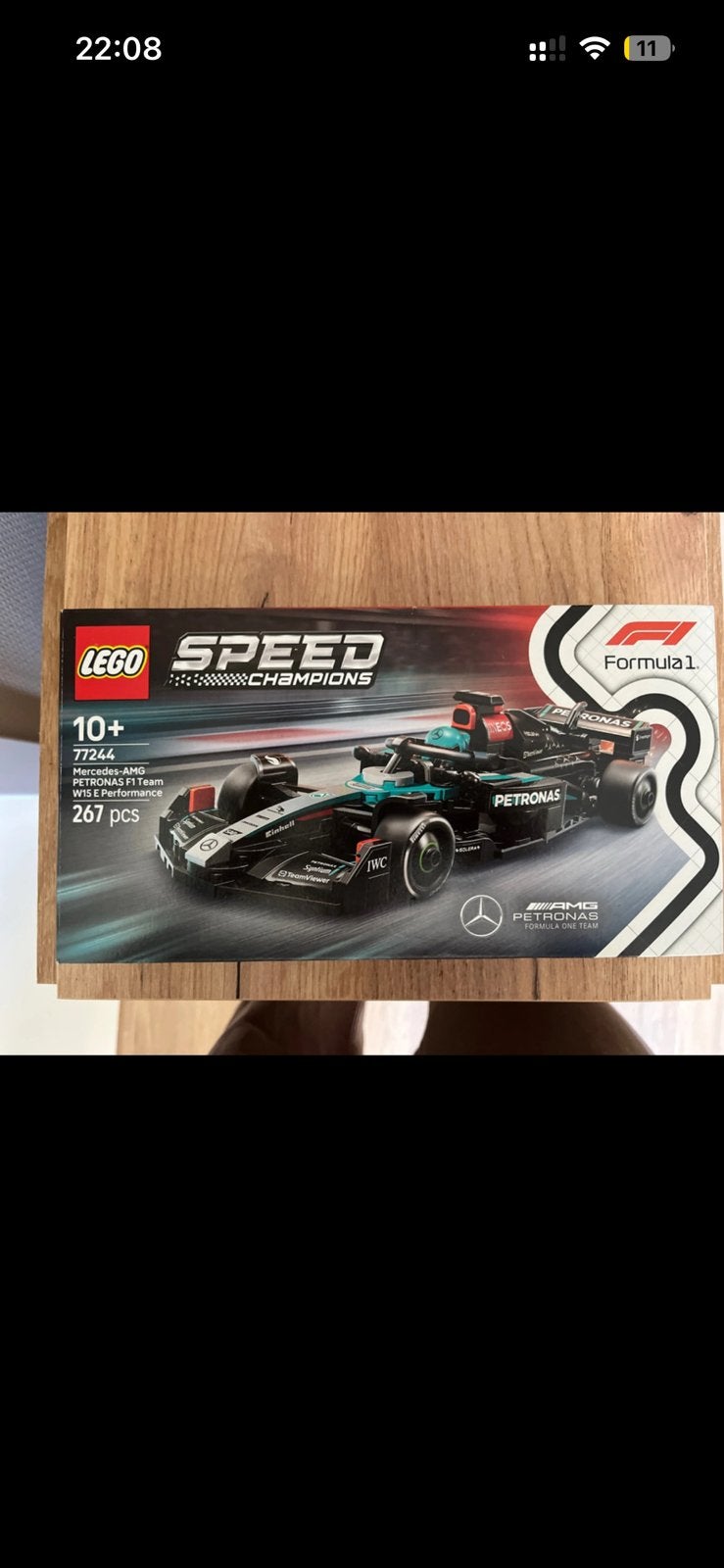 Lego formule 1 speed champions - mercedes amg, Gebruikt, Compleet, Lego, Complete set